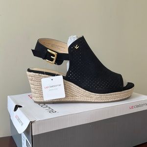 Liz Claiborne Hadley Wedge Sandal Size 11M NEW